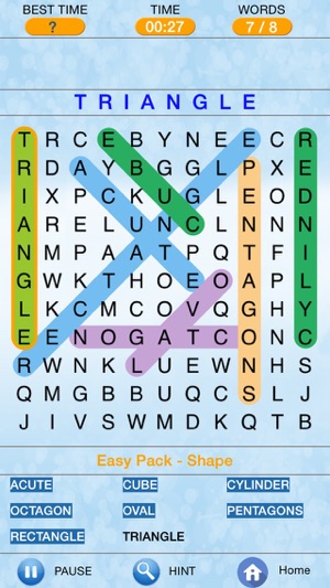 Word Search - Find Hidden Crosswords Puz