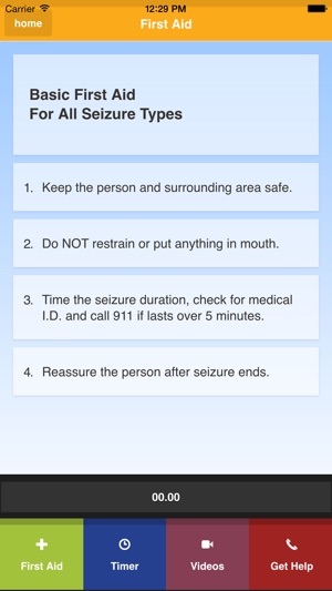 Seizure First Aide(圖2)-速報App