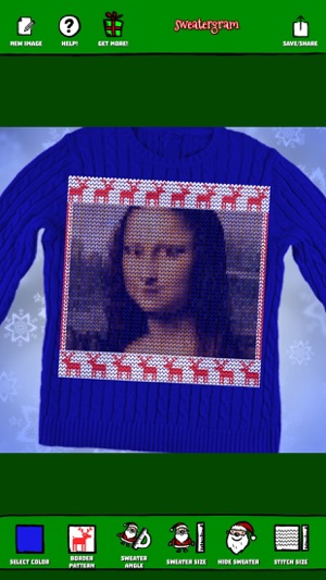 Sweatergram - Ugly Christmas Sweater Camera(圖3)-速報App