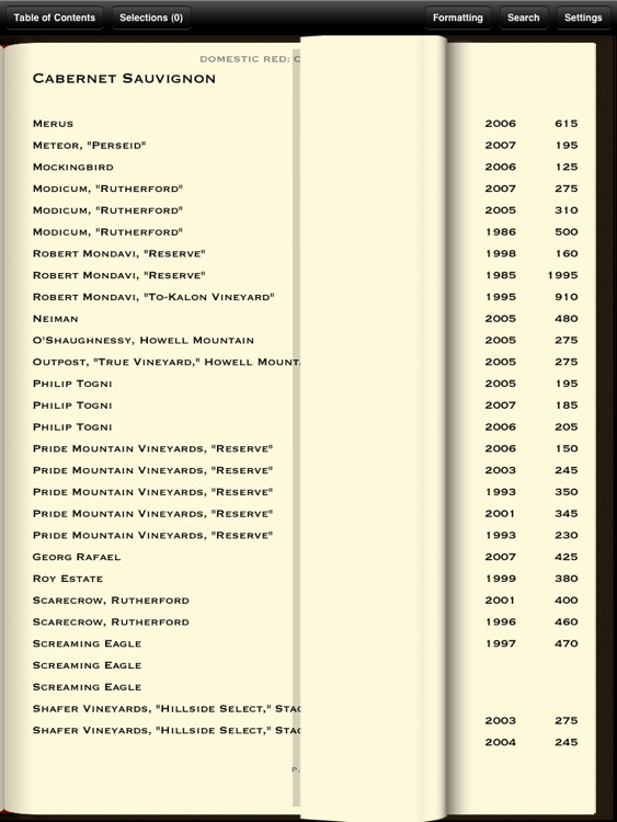 The French Laundry Wine List screenshot-3