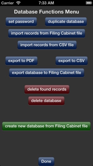 Filing Cabinet Free for iPhone - mobile database(圖2)-速報App