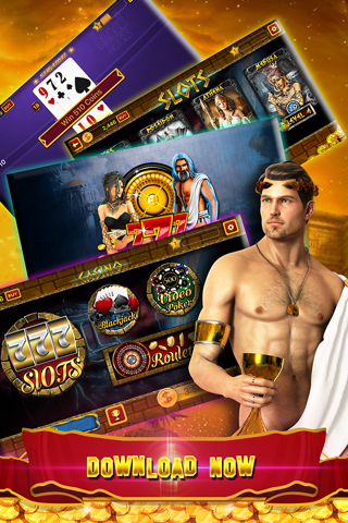 Poseidon's Atlantis Journey Empire - Play Free Casino Vegas Slots screenshot 3