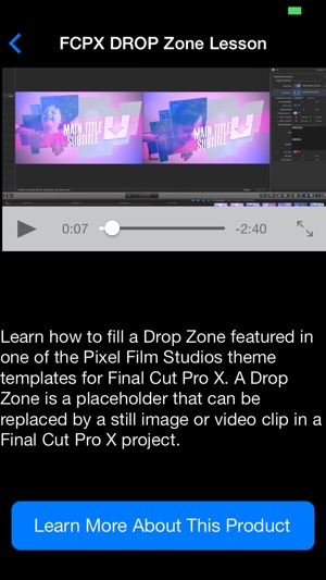 Pixel Film School For Final Cut Pro X(圖1)-速報App