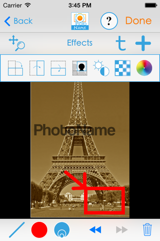 PhotoName : Add texts and captions to your pictures screenshot 4