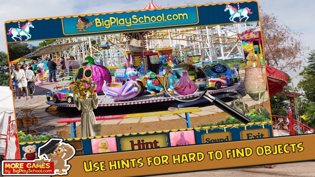 Hidden Objects Game Merry Go Round