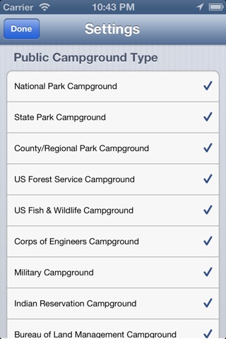 National and State Park Camping Guide -PRO screenshot 4