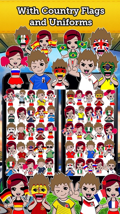 Emoji World Soccer Fan Free