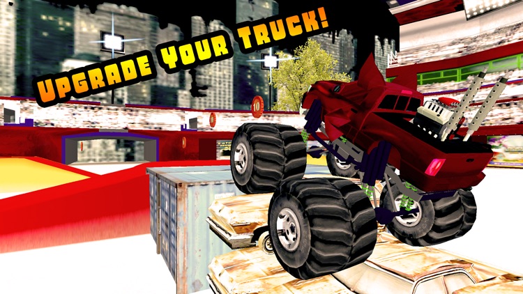 3D Monster Truck Smash Parking - Nitro Car Crush Arena Simulator Game PRO screenshot-3