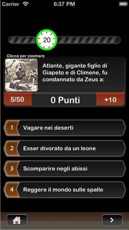 QUIZ Mitologia greca/romana