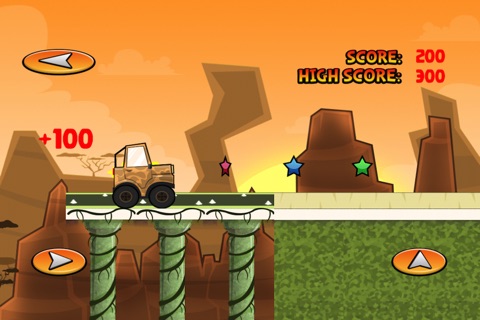 Tricky Truck Safari Competition Lite screenshot 4