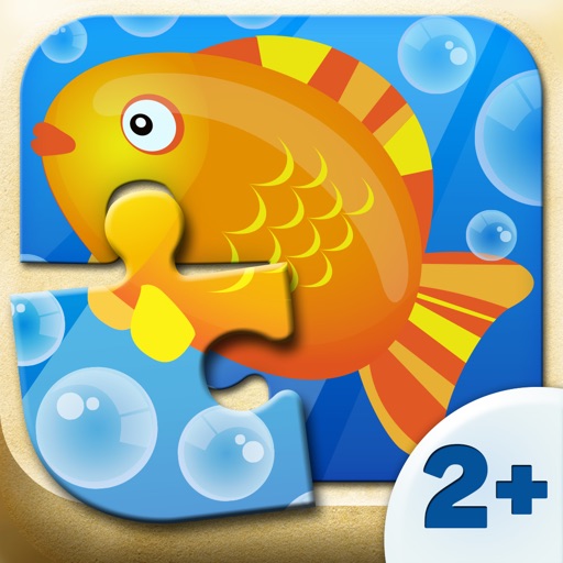 Toddler Games - Fish Puzzle (6 Parts) 2+ icon