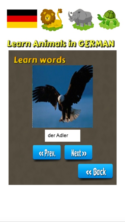 Learn Animals in German Language screenshot-3