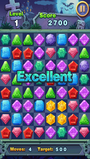 Match Jewel Star Mania - Match 3 Gem Quest(圖2)-速報App