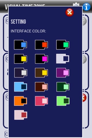 Visual Time Zone Free screenshot 3