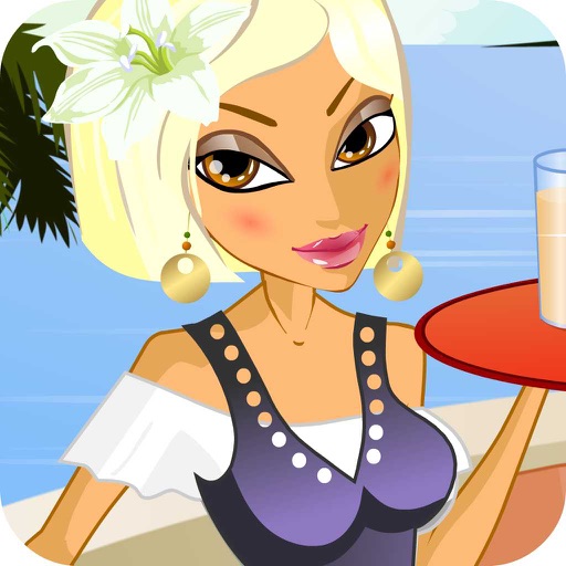 Coffee Shop Waitress Dress Up iOS App