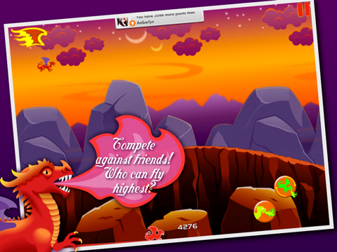 Age of Dragon Legends - FREE Flying Game for iPad screenshot 3