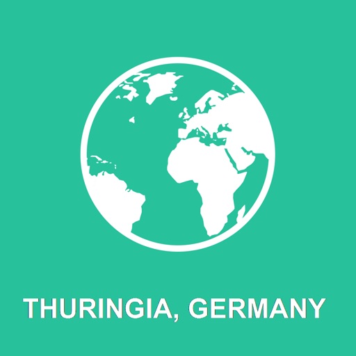 Thuringia, Germany Offline Map : For Travel