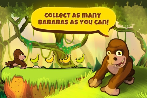 Run Monkey Run - Fun Jungle Game screenshot 2