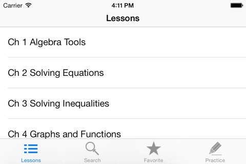 Algebra. screenshot 2