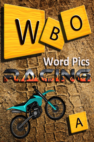Four Motorbikes Word Racing: Chase Game V. 1 screenshot 3