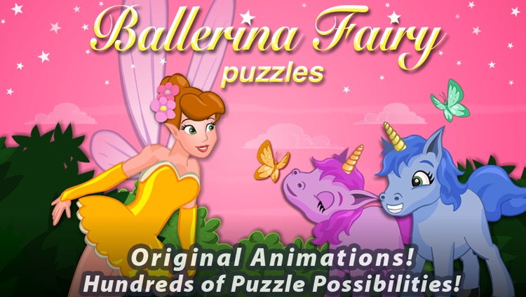 Kids Puzzles: Princess Pony and the Ballerina Fairies Free Animated Jigsaw Puzzle for Kids!