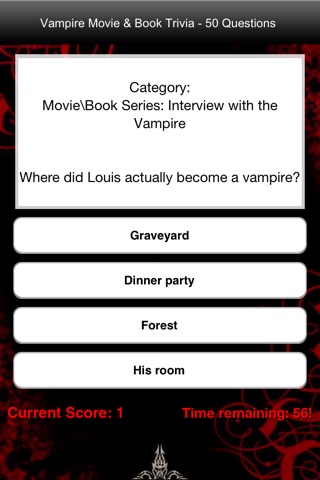Vampire Movie & Book Trivia Free screenshot 4