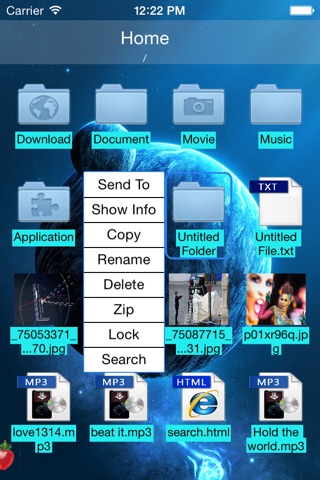 ETOS-File System,3D Browser,Pictures, music, videos, three in one screenshot 3