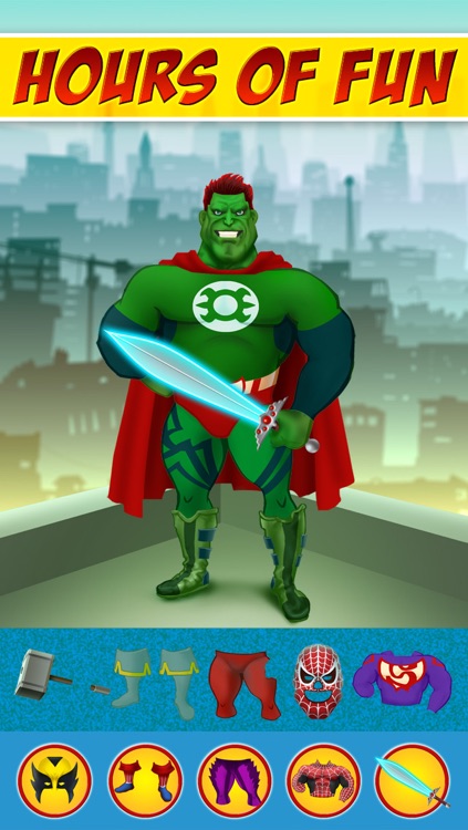 Create Your Own Superheroes - Fun Dressing Up Game - Free Version