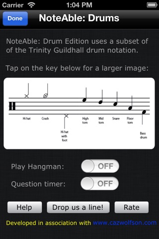 NoteAble: Drum Edition screenshot 4