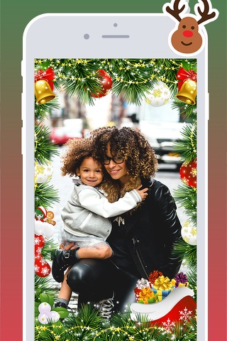 Christmas Photo Frame - Photo Editor Frame your kids & family photos screenshot 2