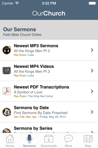 Faith Bible Church screenshot 2