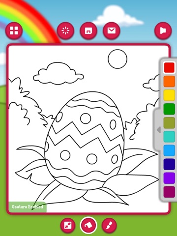 Easter Colouring Book Lite screenshot 3