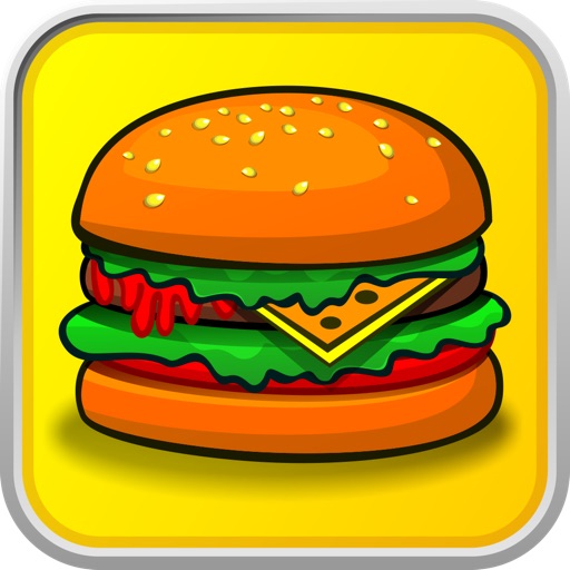 Burger Heroes - Fast and Frozen Food Match Game Icon