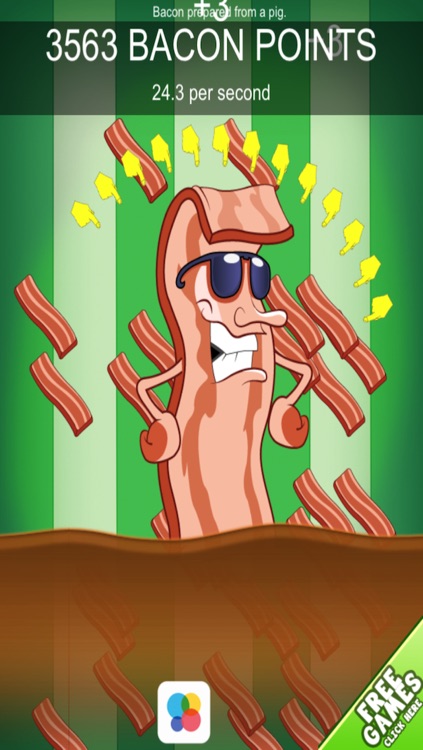 Bacon Food Clickers: 100 Click Challenge FREE - Catch that Hot Pig Smell! screenshot-4