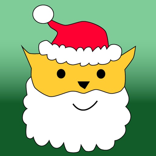 Fat Cat Santa Chat icon