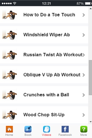 Abs Exercises - Learn the Ab Workouts and Core Exercises screenshot 2