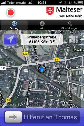 Malteser Notruf screenshot 2