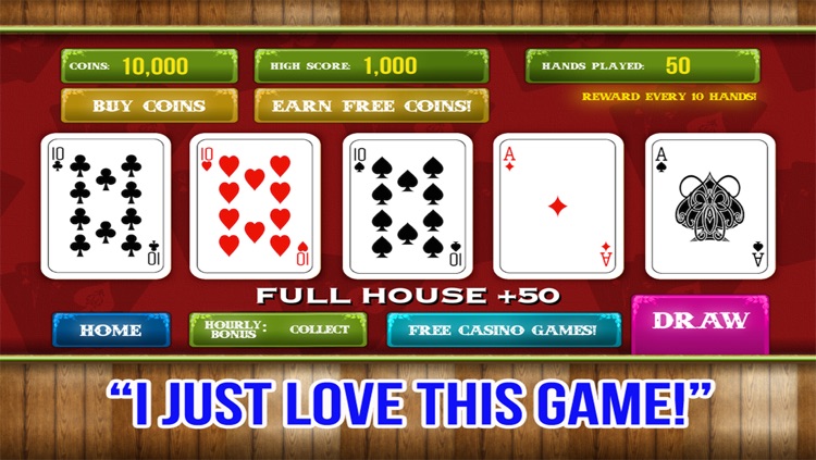 Ace Classic 5 Card Draw Jackpot Poker - Ultimate Vegas Casino and Slots Game