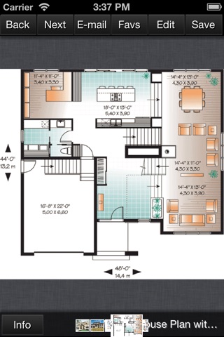 Contemporary Style Home Plans screenshot 2