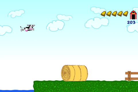 Cow Pie Sprint - Running, Plopping, Fun！ screenshot 3