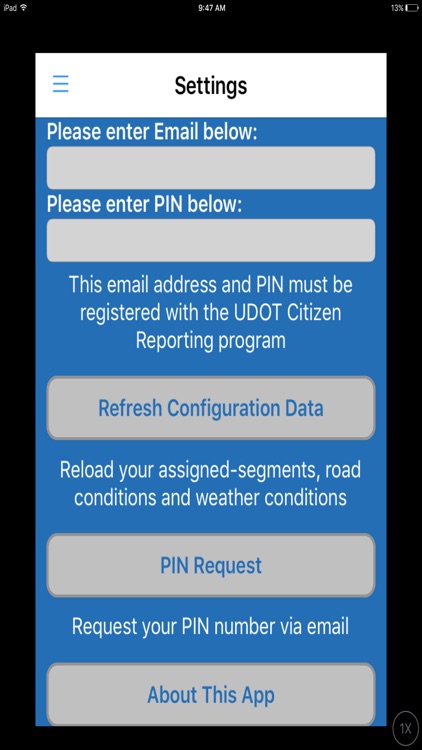 UDOT Citizen Reports