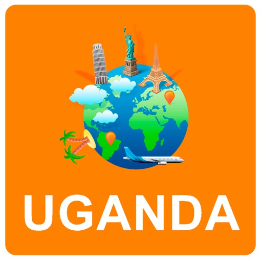 Uganda Off Vector Map - Vector World icon