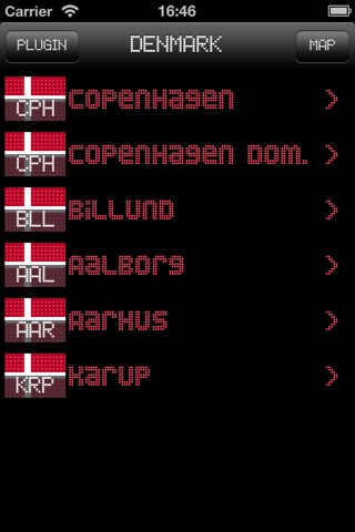 Denmark Airport - iPlane2 Flight Information screenshot 4
