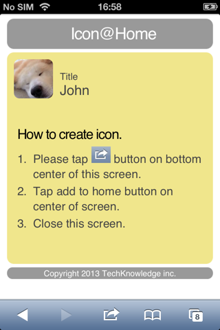 Icon@Home screenshot 2
