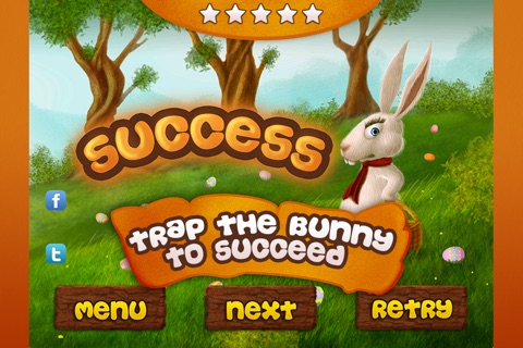Easter Bunny Escape - Impossible Tap Strategy Game screenshot 2