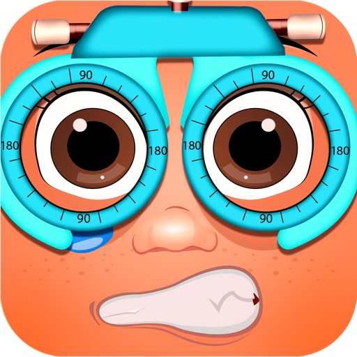 Cute Kids Eye Clinic Icon