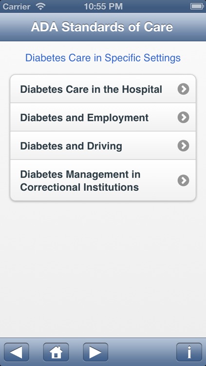 American Diabetes Association Standards of Care