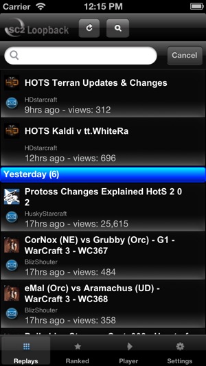 SC2 Loopback Free - Professional Starcraft 2 Matches Daily(圖1)-速報App