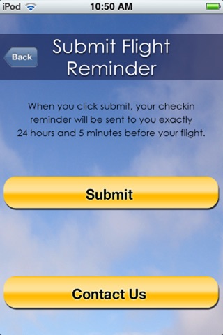 South West Check In Reminder screenshot 3