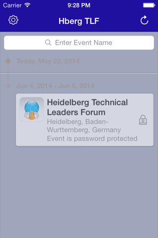 Heidelberg Technical Leaders Forum screenshot 2